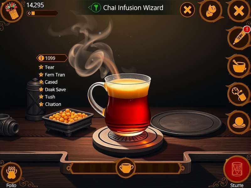 Chai Infusion Wizard gameplay screenshot